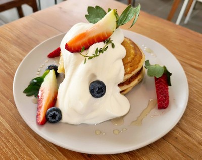 Pancake Mixed berry & Cream