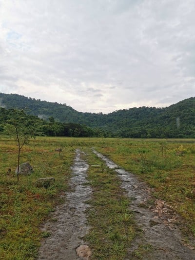 บรรยากาศ อ่างเก็บน้ำทรายทอง