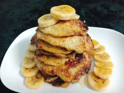 วิธีทำ แพนเค้กกล้วย 🍌 วิธีทำ แพนเค้กกล้วย 🍌