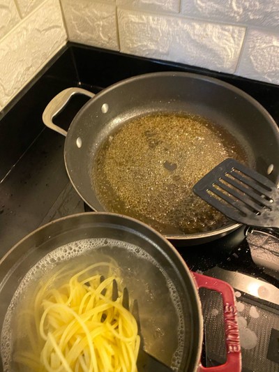 วิธีทำ สปาเก็ตตี้ Grey Amatriciana (Pasta Alla Gricia)
