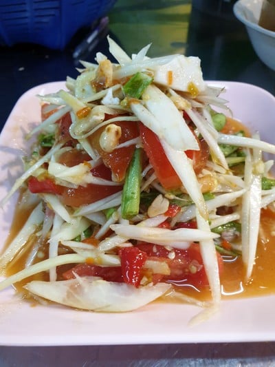 เมนูของร้าน ส้มตำคุณต๋อง