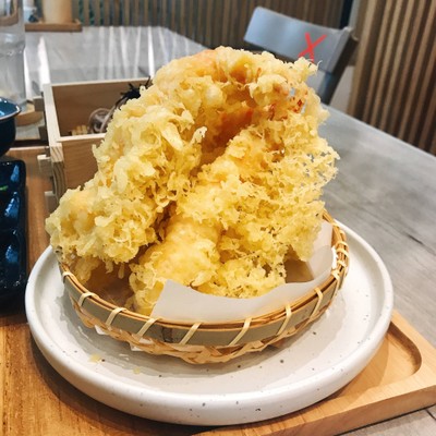 โซบะ เทมปุระ ร้อน หรือ เย็น