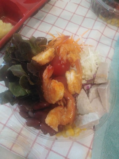 สลัดกุ้งทอดซอยครีมแสนอร่อย