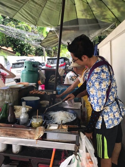 เมนูของร้าน ขนมผัดกาด ซอยจันทร์ 51