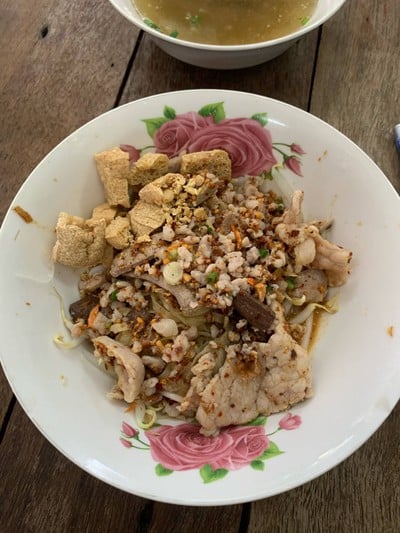 เมนูของร้าน เจริญพุงโภชนา ถนนจันทน์