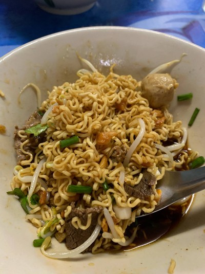 มาม่าแห้งเนื้อ