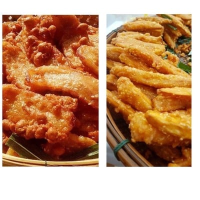 กล้วยทอด+มันทอด