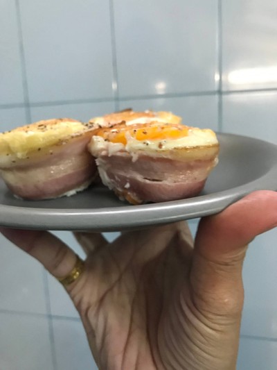 วิธีทำ Bacon cup 