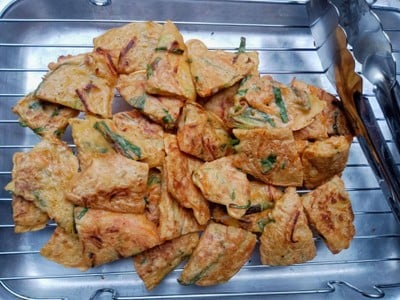 วิธีทำ พาจอน (Pajeon) พิซซ่าเกาหลี สูตร 2