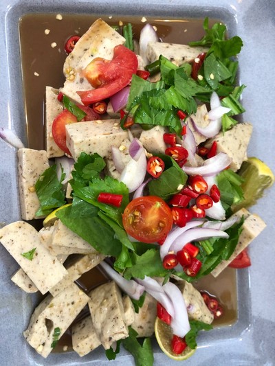 ยำหมูยอ อุบลปลาร้า