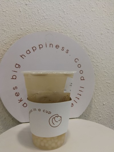 ชาฟองมะลิ + ไข่มุก size M##1