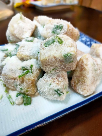 เผือกหิมะลูกเต๋า