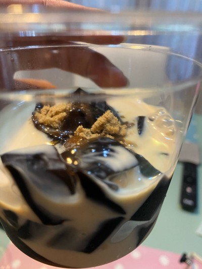 เฉาก๋วยคาราเมลนมสด