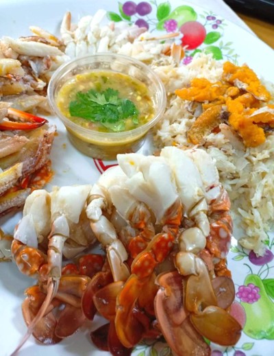 กรรเชียงปู 300กรัม+ น้ำจิ้มซีฟู้ด