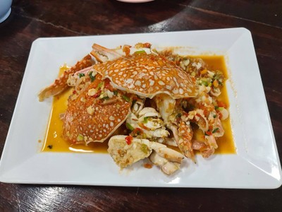 ปูม้านึ้งสามรส