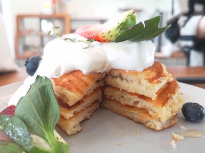 Pancake Mixed berry & Cream