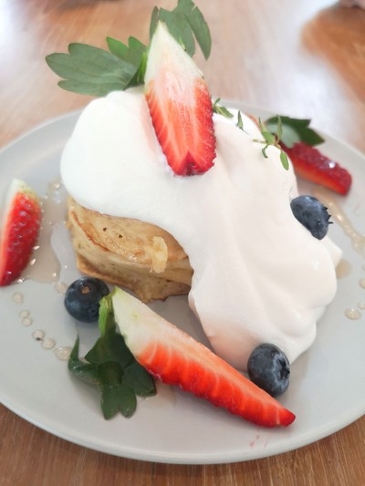 Pancake Mixed berry & Cream