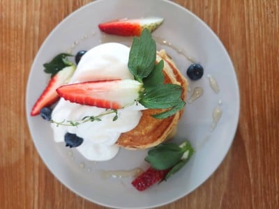 Pancake Mixed berry & Cream