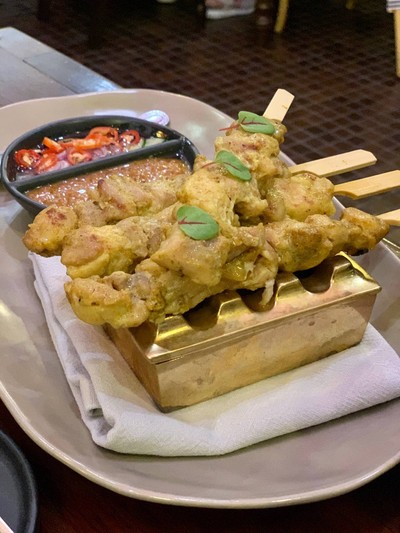 มลายูสะเต๊ะไก่นุ่ม Top 5 Best Thai Dish in Michelin Guide book 2020