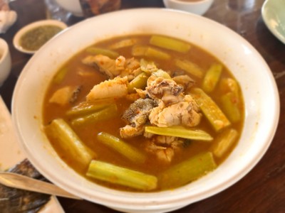 ปลาเก๋ามุกแกงส้ม