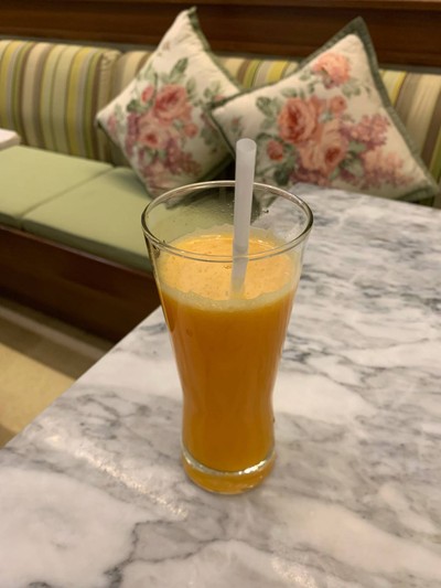 น้ำสัมโชกุนไม่ใส่น้ำแข็ง