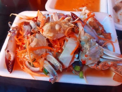 ยำปูม้า