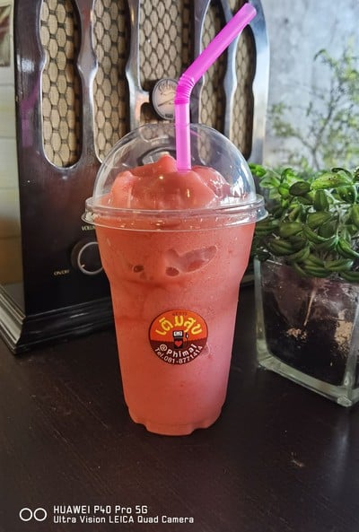 สตอเบอรี่โยเกริตปั่น