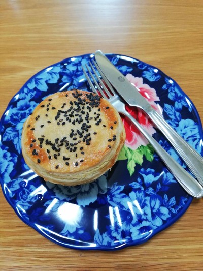 Chicken & Pumpkin Curry Pie