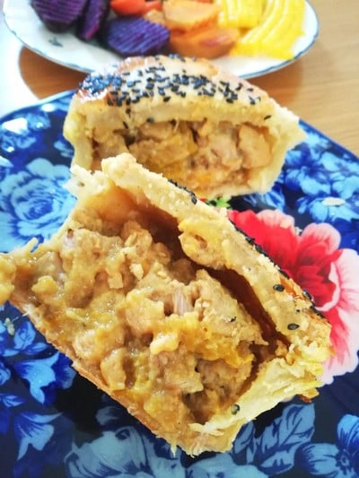 Chicken & Pumpkin Curry Pie