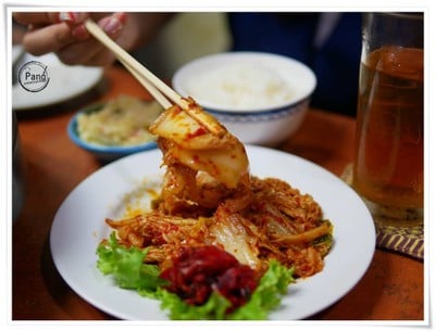 หมูผัดกิมจิ