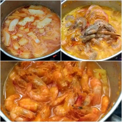 วิธีทำ แกงส้มกุ้งมะละกอ