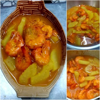 วิธีทำ แกงส้มกุ้งมะละกอ