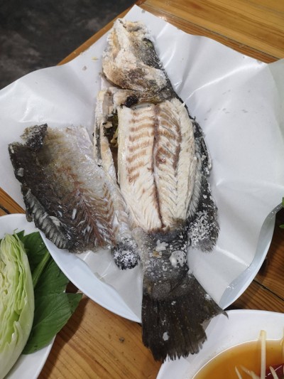 เมี่ยงปลาเผา