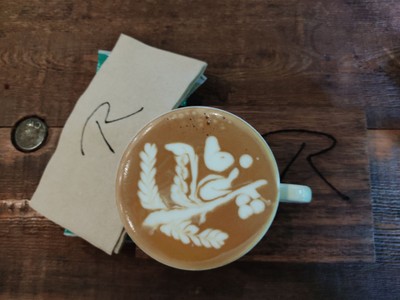 Hot Latte (Columbia Decaffed)