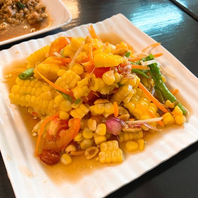 ตำข้าวโพด