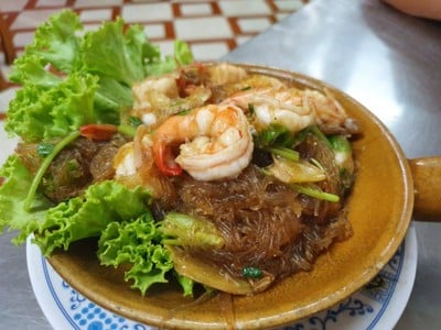 กุ้งอบวุ้นเส้น
