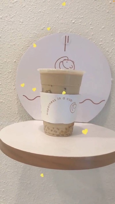 ชานมแบร์เฮ้า ไข่มุก size M##3