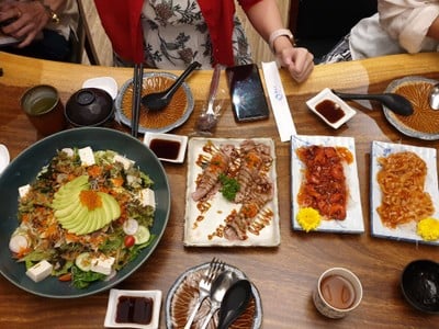 Uminari japanese food เมืองเอก มหาวิทยาลัยรังสิต