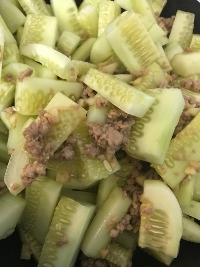 วิธีทำ แตงร้านผัดหมูสับ 