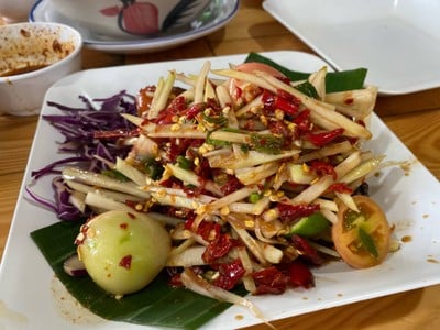 ส้มตำปูปลาร้า