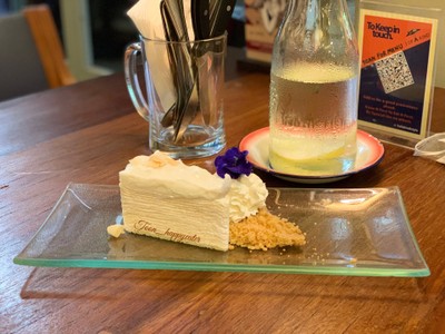 Coconut Crepe Cake