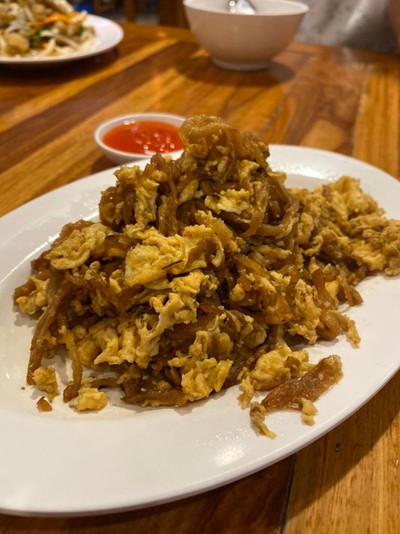 หัวไชโป้ผัดไข่