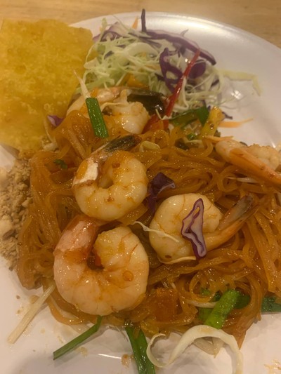 ผัดไทกุ้ง