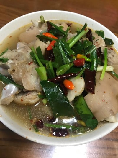 วิธีทำ ต้มยำขาหมู 