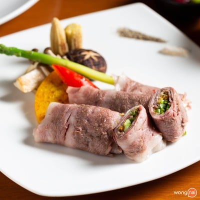 เมนูของร้าน KiSara โรงแรมคอนราด