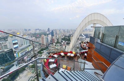 บรรยากาศ Red Sky Restaurant at Centaragrand at Centralworld