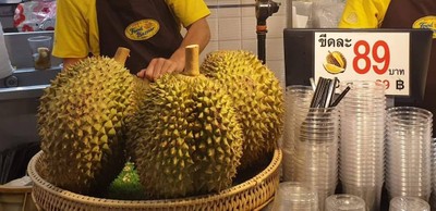 ข้าวเหนียวทุเรียน ครูศิริวรรณ พาราไดซ์ปาร์ค