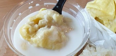 ข้าวเหนียวทุเรียน ครูศิริวรรณ พาราไดซ์ปาร์ค