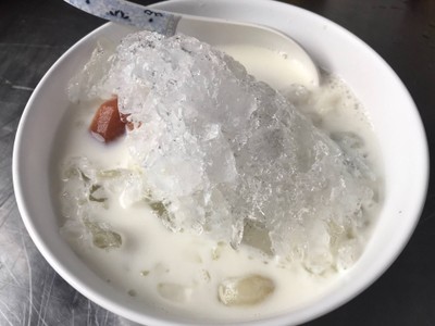 เต้าทึงนมสดเย็น