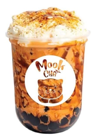 ชาไข่มุกไต้หวันพ่นไฟ